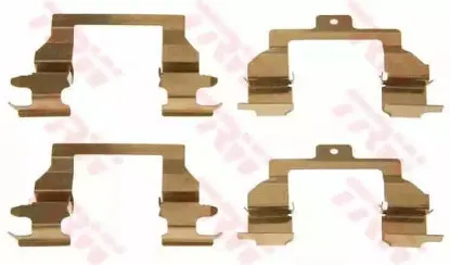 PFK460 TRW Комплектующие, колодки дискового тормоза