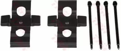 PFK482 TRW Комплектующие, колодки дискового тормоза