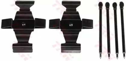 PFK483 TRW Комплектующие, колодки дискового тормоза