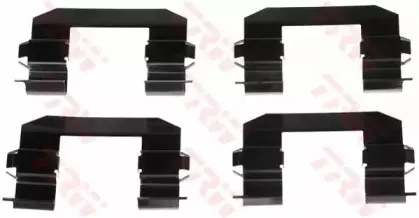 PFK492 TRW Комплектующие, колодки дискового тормоза