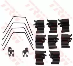 PFK495 TRW Комплектующие, колодки дискового тормоза