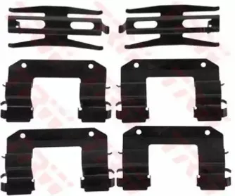 PFK499 TRW Комплектующие, колодки дискового тормоза