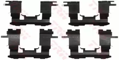 PFK501 TRW Комплектующие, колодки дискового тормоза