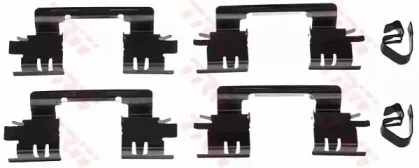 PFK510 TRW Комплектующие, колодки дискового тормоза