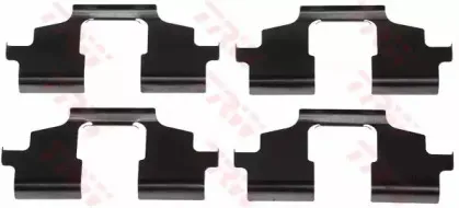 PFK530 TRW Комплектующие, колодки дискового тормоза