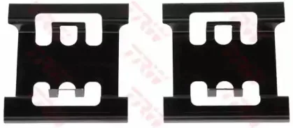 PFK540 TRW Комплектующие, колодки дискового тормоза