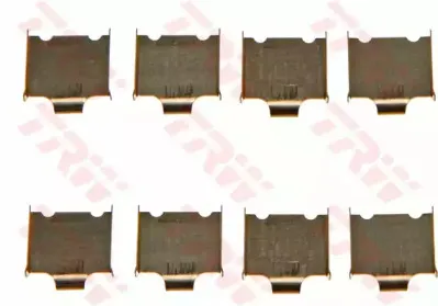 PFK565 TRW Комплектующие, колодки дискового тормоза