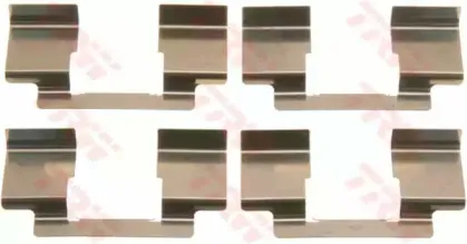 PFK575 TRW Комплектующие, колодки дискового тормоза