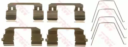 PFK583 TRW Комплектующие, колодки дискового тормоза