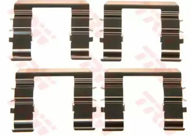 PFK584 TRW Комплектующие, колодки дискового тормоза