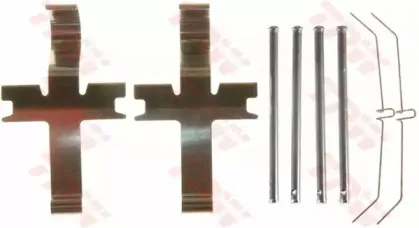 PFK589 TRW Комплектующие, колодки дискового тормоза