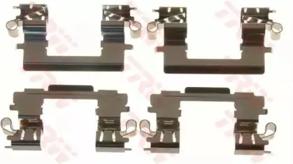 PFK594 TRW Комплектующие, колодки дискового тормоза