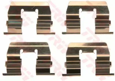 PFK601 TRW Комплектующие, колодки дискового тормоза