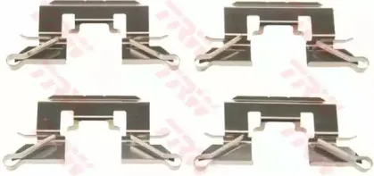 PFK609 TRW Комплектующие, колодки дискового тормоза