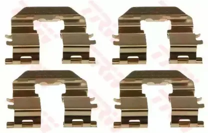 PFK617 TRW Комплектующие, колодки дискового тормоза