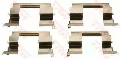 PFK620 TRW Комплектующие, колодки дискового тормоза