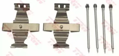 PFK640 TRW Комплектующие, колодки дискового тормоза
