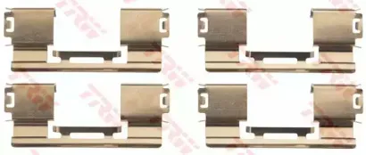 PFK650 TRW Комплектующие, колодки дискового тормоза