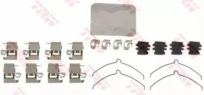 PFK690 TRW Комплектующие, колодки дискового тормоза