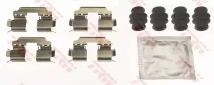 PFK705 TRW Комплектующие, колодки дискового тормоза