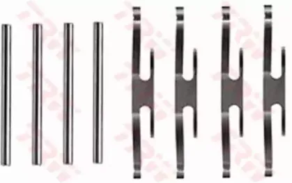 PFK71 TRW Комплектующие, колодки дискового тормоза