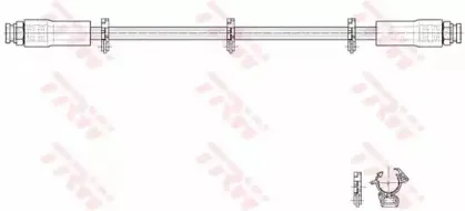 PHA297 TRW Тормозной шланг