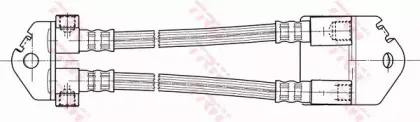 PHA500 TRW Тормозной шланг