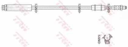 PHB292 TRW Тормозной шланг