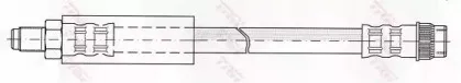 PHB403 TRW Тормозной шланг