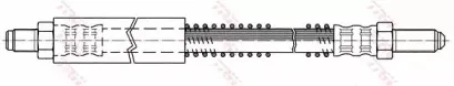 PHC199 TRW Тормозной шланг