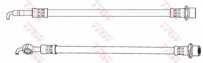 PHD1129 TRW Тормозной шланг