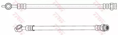 PHD1142 TRW Тормозной шланг