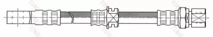 PHD393 TRW Тормозной шланг