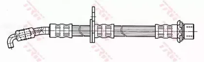 PHD641 TRW Тормозной шланг