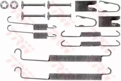 SFK345 TRW Комплектующие, тормозная колодка