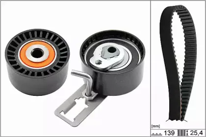 20-1760 HEPU Комплект ремня ГРМ