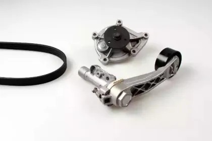 PK08100 HEPU Водяной насос + комплект ручейковых ремней