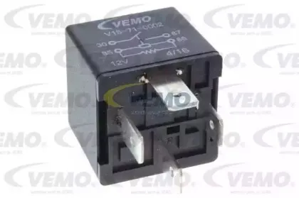 V15-71-0002 VEMO Реле, продольный наклон шкворня вентилятора
