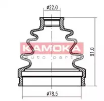 1146972 KAMOKA Пыльник, приводной вал