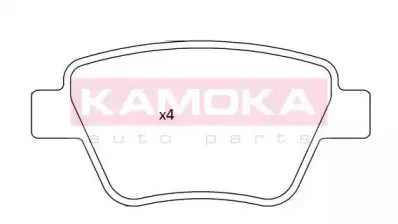 JQ101237 KAMOKA Комплект тормозных колодок, дисковый тормоз
