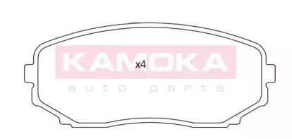 JQ101265 KAMOKA Комплект тормозных колодок, дисковый тормоз