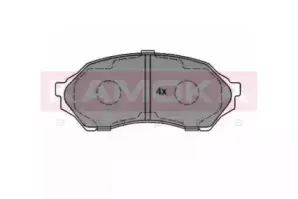 JQ1012910 KAMOKA Комплект тормозных колодок, дисковый тормоз