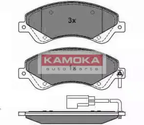 JQ1013858 KAMOKA Комплект тормозных колодок, дисковый тормоз