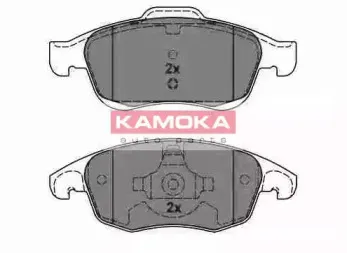 JQ1013942 KAMOKA Комплект тормозных колодок, дисковый тормоз