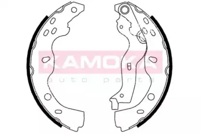 JQ202060 KAMOKA Комплект тормозных колодок