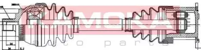 VW1138901 KAMOKA Приводной вал