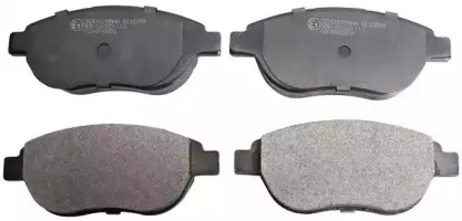 B110599 DENCKERMANN Комплект тормозных колодок, дисковый тормоз