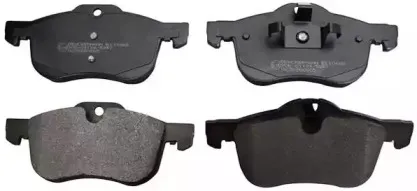 B110666 DENCKERMANN Комплект тормозных колодок, дисковый тормоз