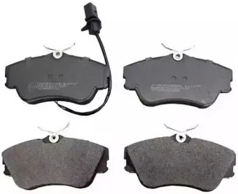 B110797 DENCKERMANN Комплект тормозных колодок, дисковый тормоз