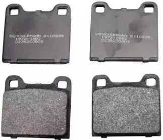 B110835 DENCKERMANN Комплект тормозных колодок, дисковый тормоз